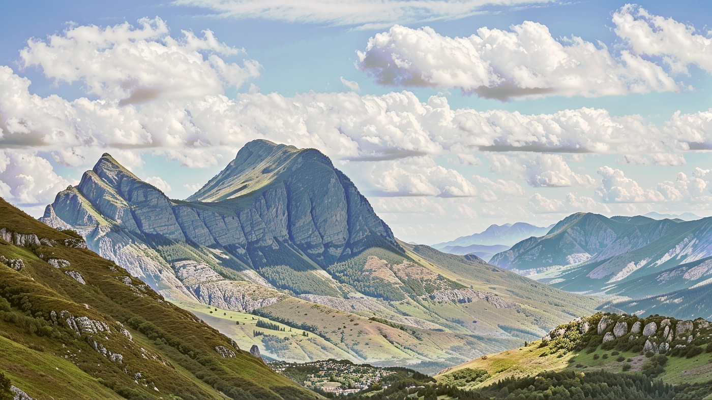 Hiking, mountains