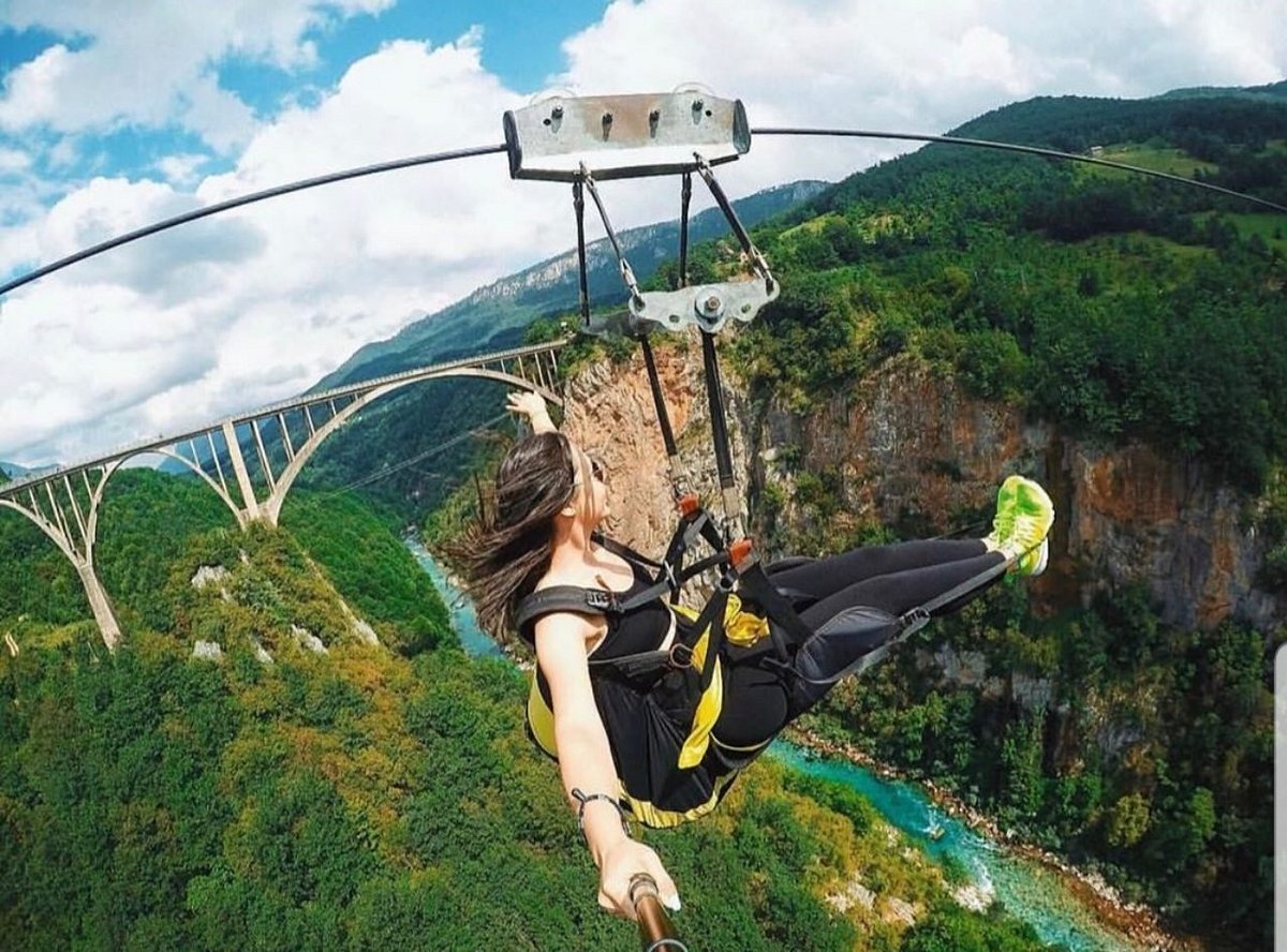 Zip canyons in Montenegro